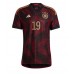 Camisa de time de futebol Alemanha Leroy Sane #19 Replicas 2º Equipamento Mundo 2022 Manga Curta
